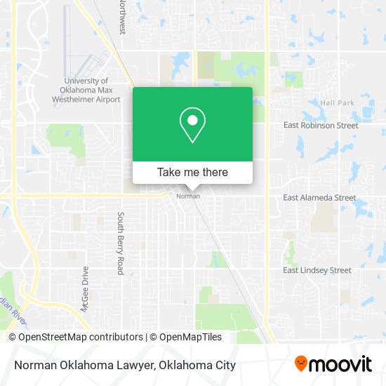 Norman Oklahoma Lawyer map