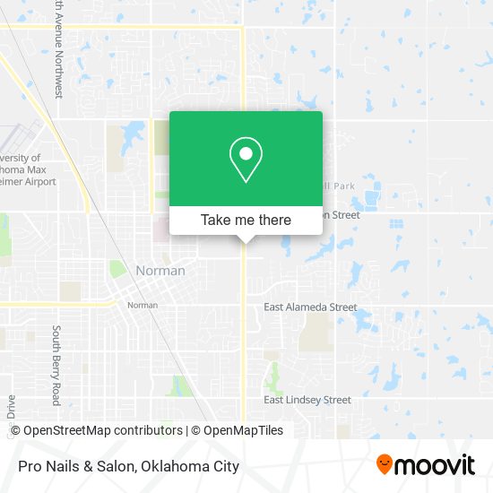 Pro Nails & Salon map