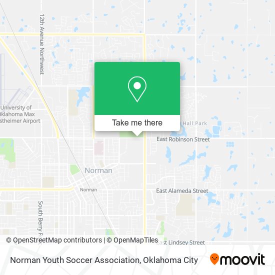 Mapa de Norman Youth Soccer Association