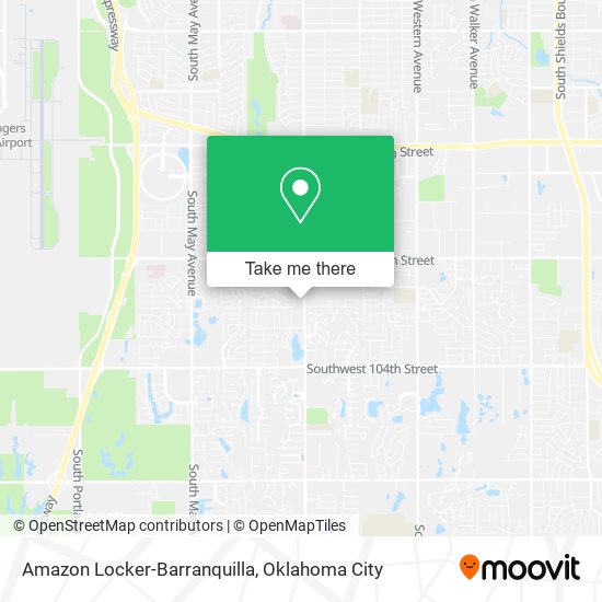 Amazon Locker-Barranquilla map