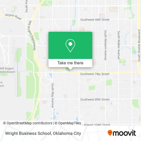 Mapa de Wright Business School