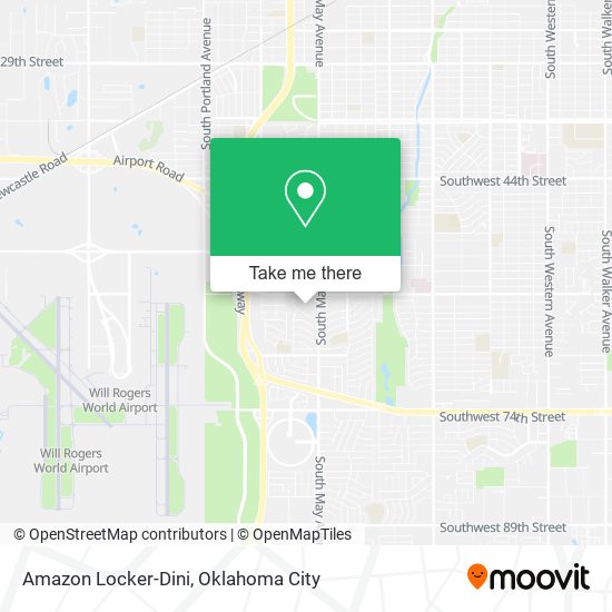 Mapa de Amazon Locker-Dini