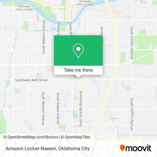 Mapa de Amazon Locker-Naeem