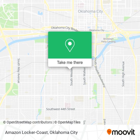 Amazon Locker-Coast map