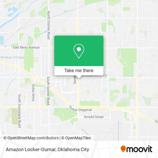Mapa de Amazon Locker-Oumar