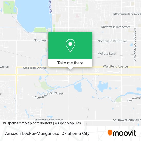 Amazon Locker-Manganeso map