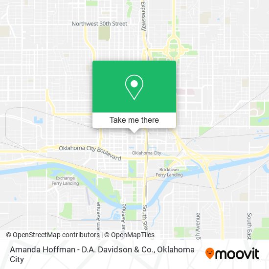 Amanda Hoffman - D.A. Davidson & Co. map