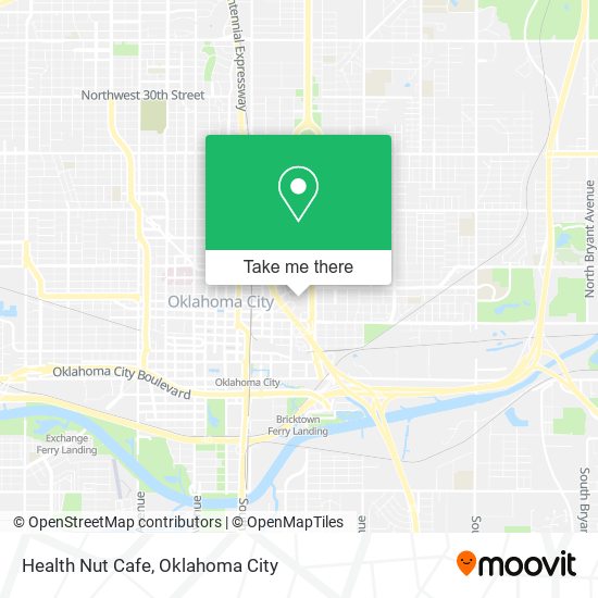 Mapa de Health Nut Cafe