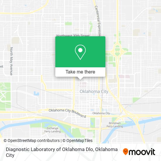 Diagnostic Laboratory of Oklahoma Dlo map