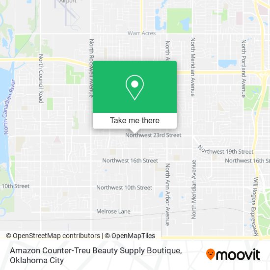 Amazon Counter-Treu Beauty Supply Boutique map