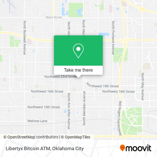 Libertyx Bitcoin ATM map