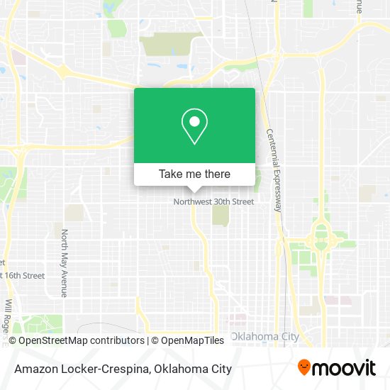 Mapa de Amazon Locker-Crespina