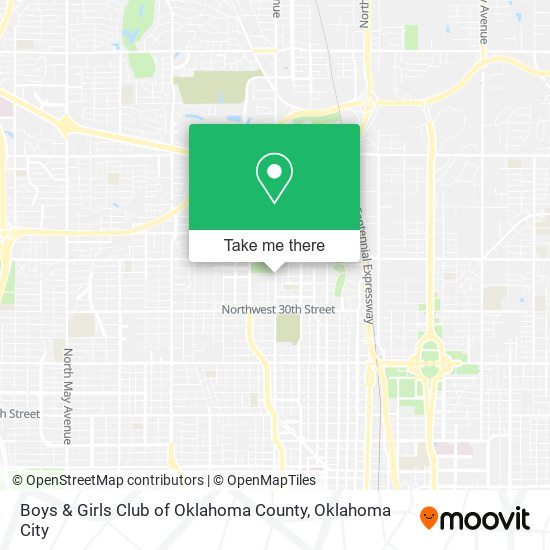 Boys & Girls Club of Oklahoma County map