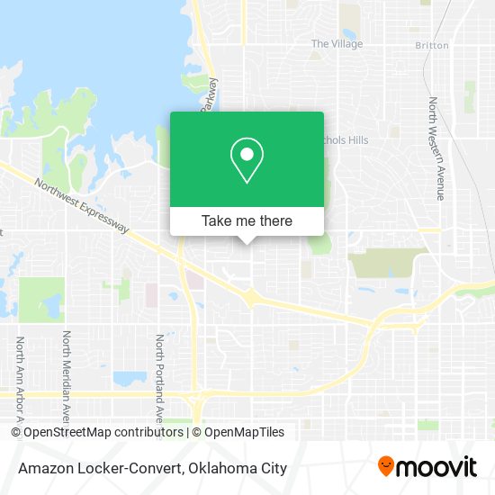Mapa de Amazon Locker-Convert