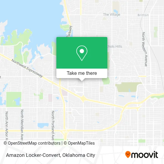 Amazon Locker-Convert map