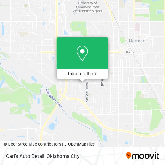 Carl's Auto Detail map