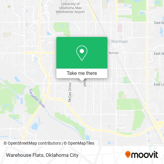 Warehouse Flats map
