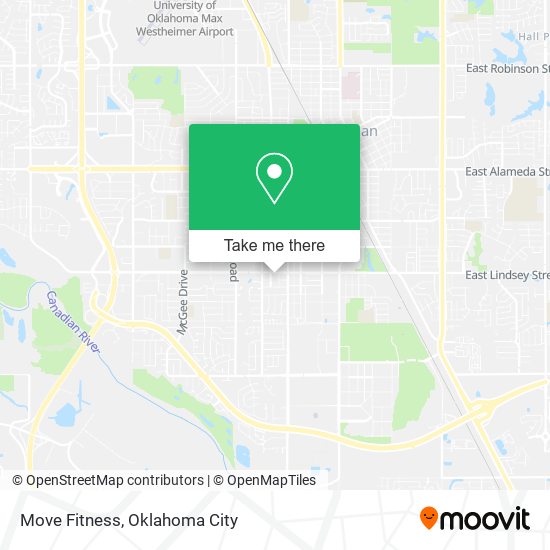 Move Fitness map