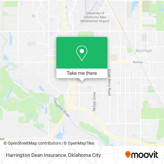 Harrington Dean Insurance map