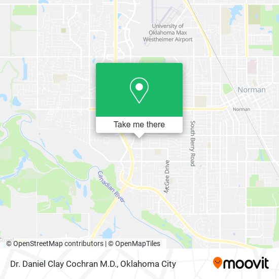 Mapa de Dr. Daniel Clay Cochran M.D.