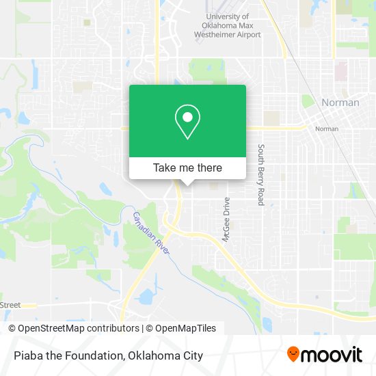 Piaba the Foundation map