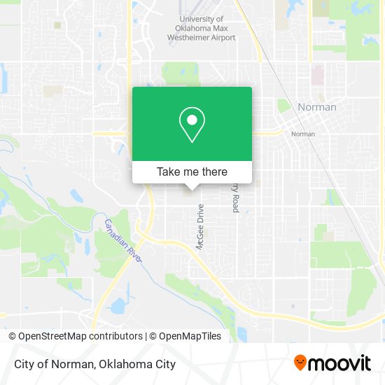 City of Norman map