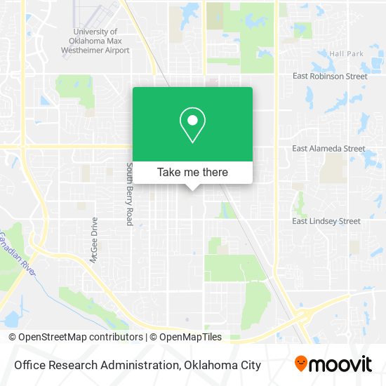 Office Research Administration map