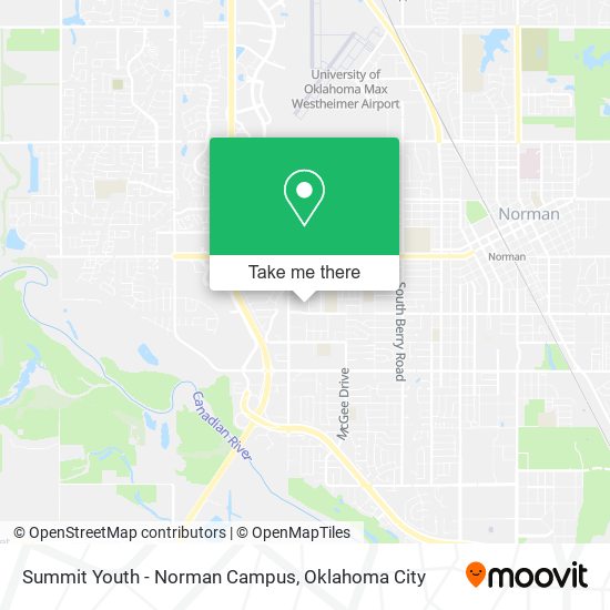 Summit Youth - Norman Campus map