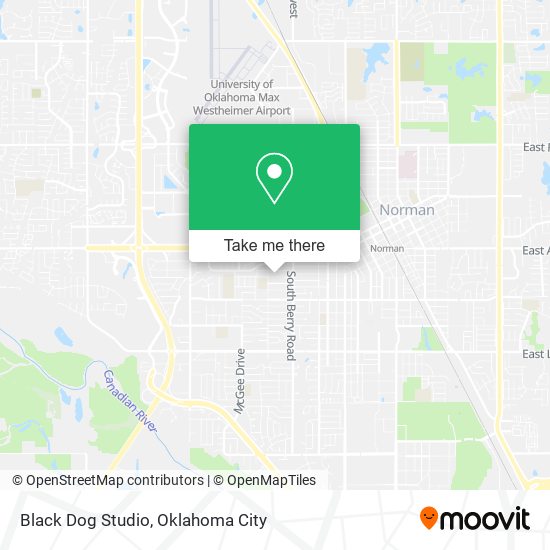 Black Dog Studio map