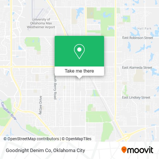 Goodnight Denim Co map