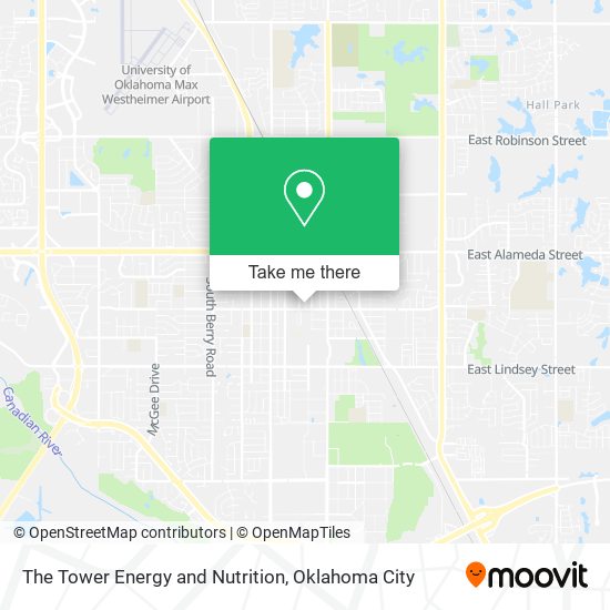 Mapa de The Tower Energy and Nutrition