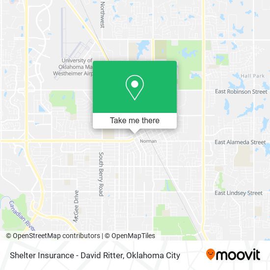 Shelter Insurance - David Ritter map