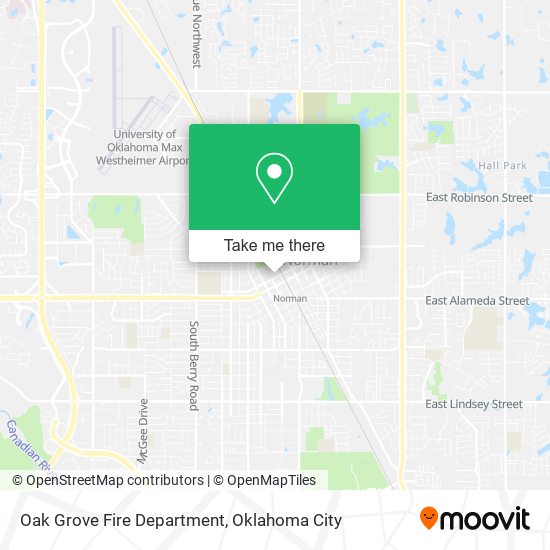 Oak Grove Fire Department map