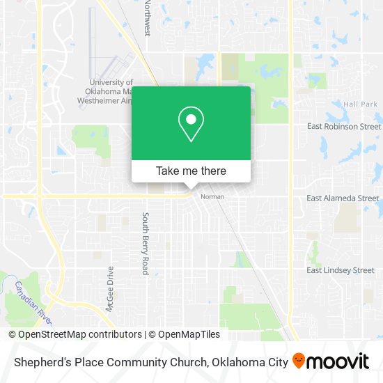 Mapa de Shepherd's Place Community Church