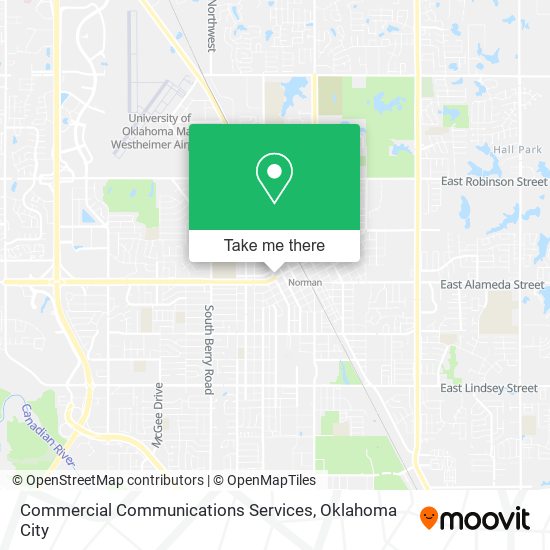 Commercial Communications Services map