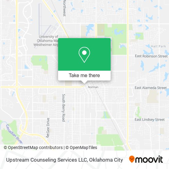 Upstream Counseling Services LLC map