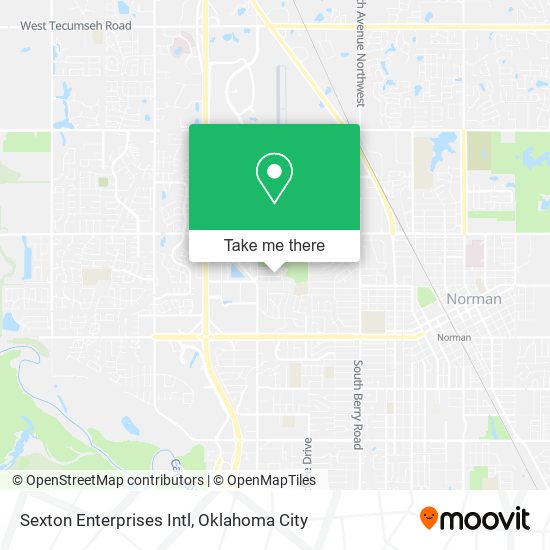 Sexton Enterprises Intl map