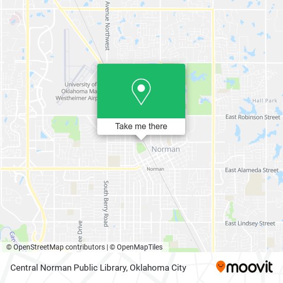 Central Norman Public Library map
