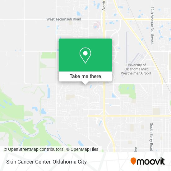 Mapa de Skin Cancer Center
