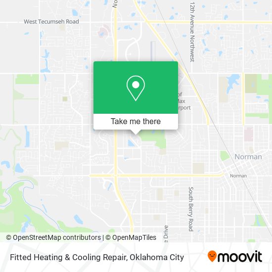 Fitted Heating & Cooling Repair map