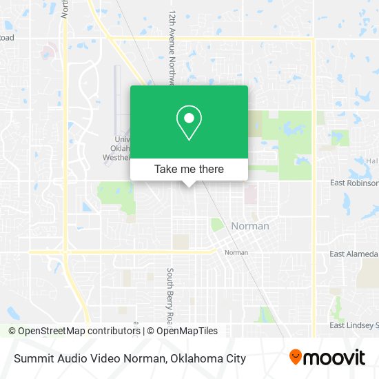 Mapa de Summit Audio Video Norman