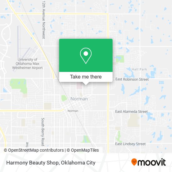 Harmony Beauty Shop map