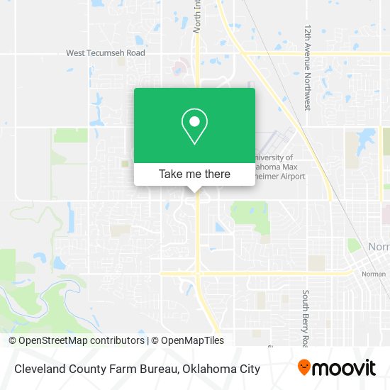 Mapa de Cleveland County Farm Bureau