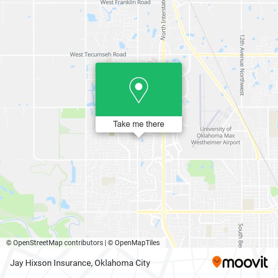 Jay Hixson Insurance map