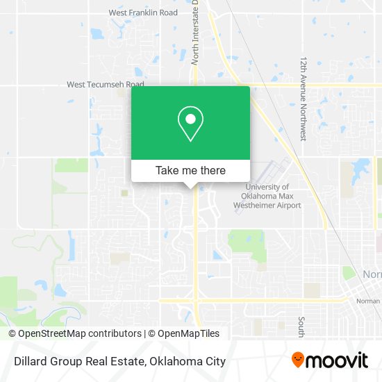 Mapa de Dillard Group Real Estate