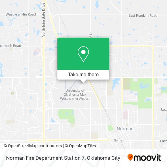 Mapa de Norman Fire Department Station 7