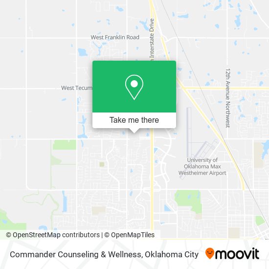 Commander Counseling & Wellness map