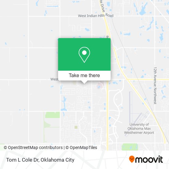 Mapa de Tom L Cole Dr