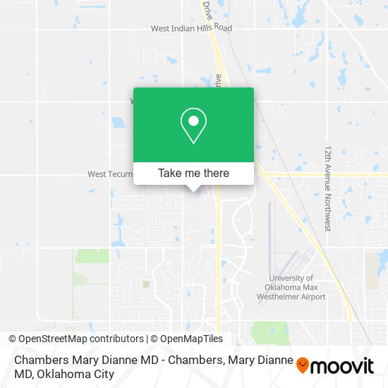 Chambers Mary Dianne MD - Chambers, Mary Dianne MD map