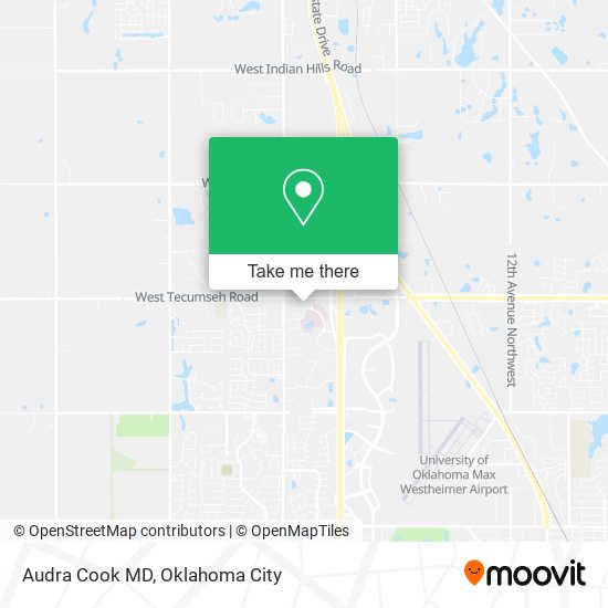 Audra Cook MD map